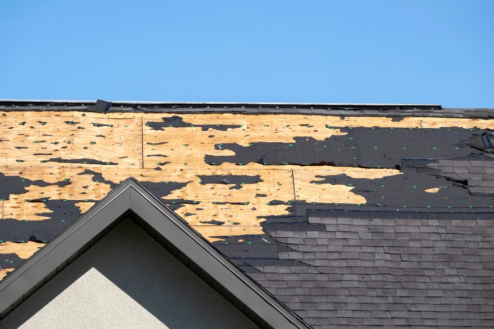 Storm Damage roof repair